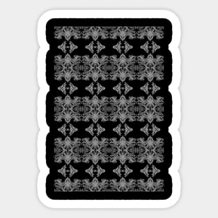 Ornament - Tree of Life - Rebirth - Mehndi Love - Black #1 Sticker